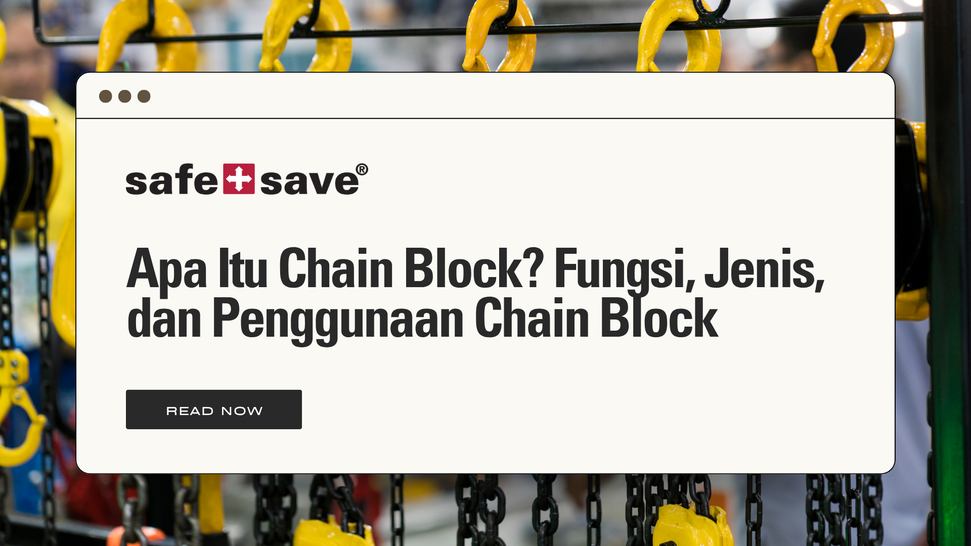 Apa Itu Chain Block? Fungsi, Jenis, dan Penggunaannya